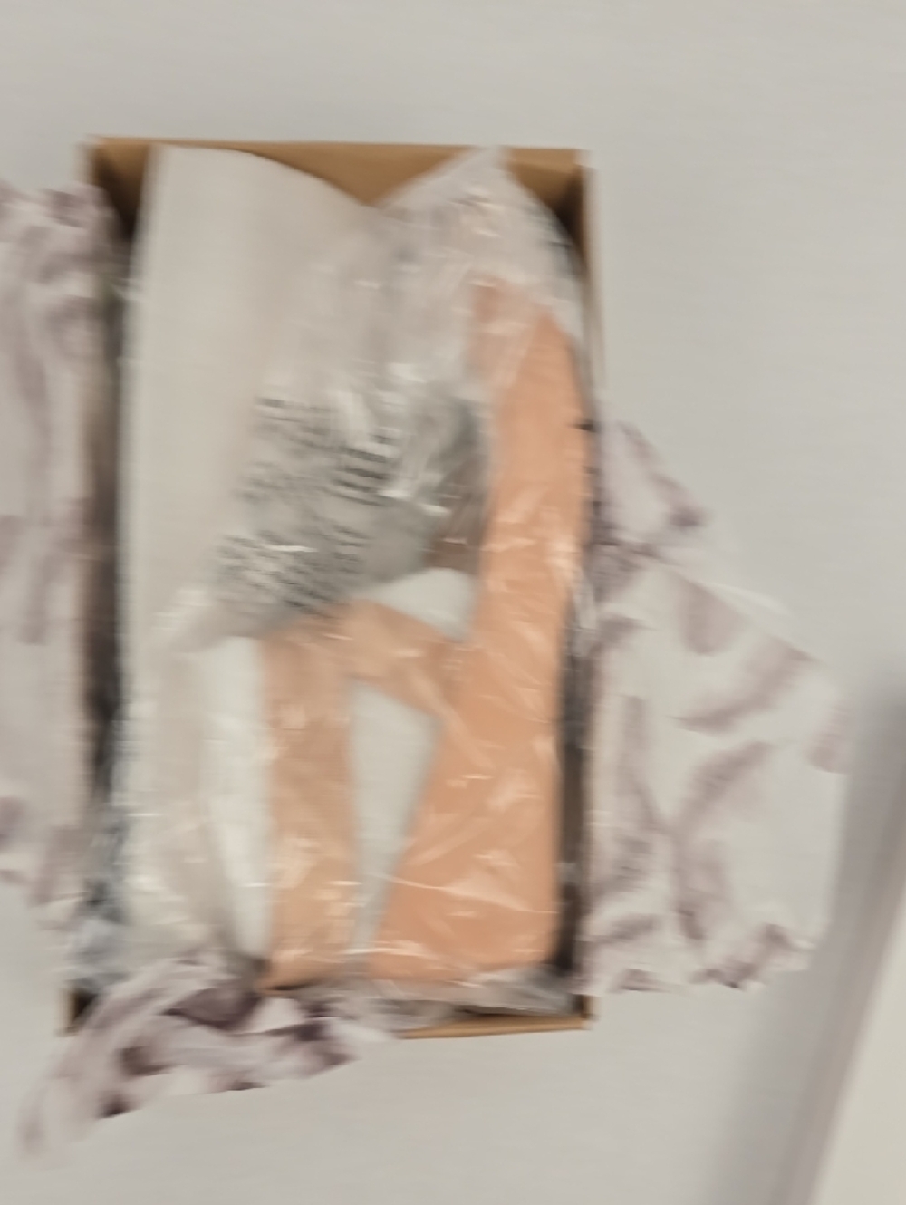 Jessica Simpson Peep-Toe Cross-Strap Flats in Nude Blush - Picture 13 of 15
